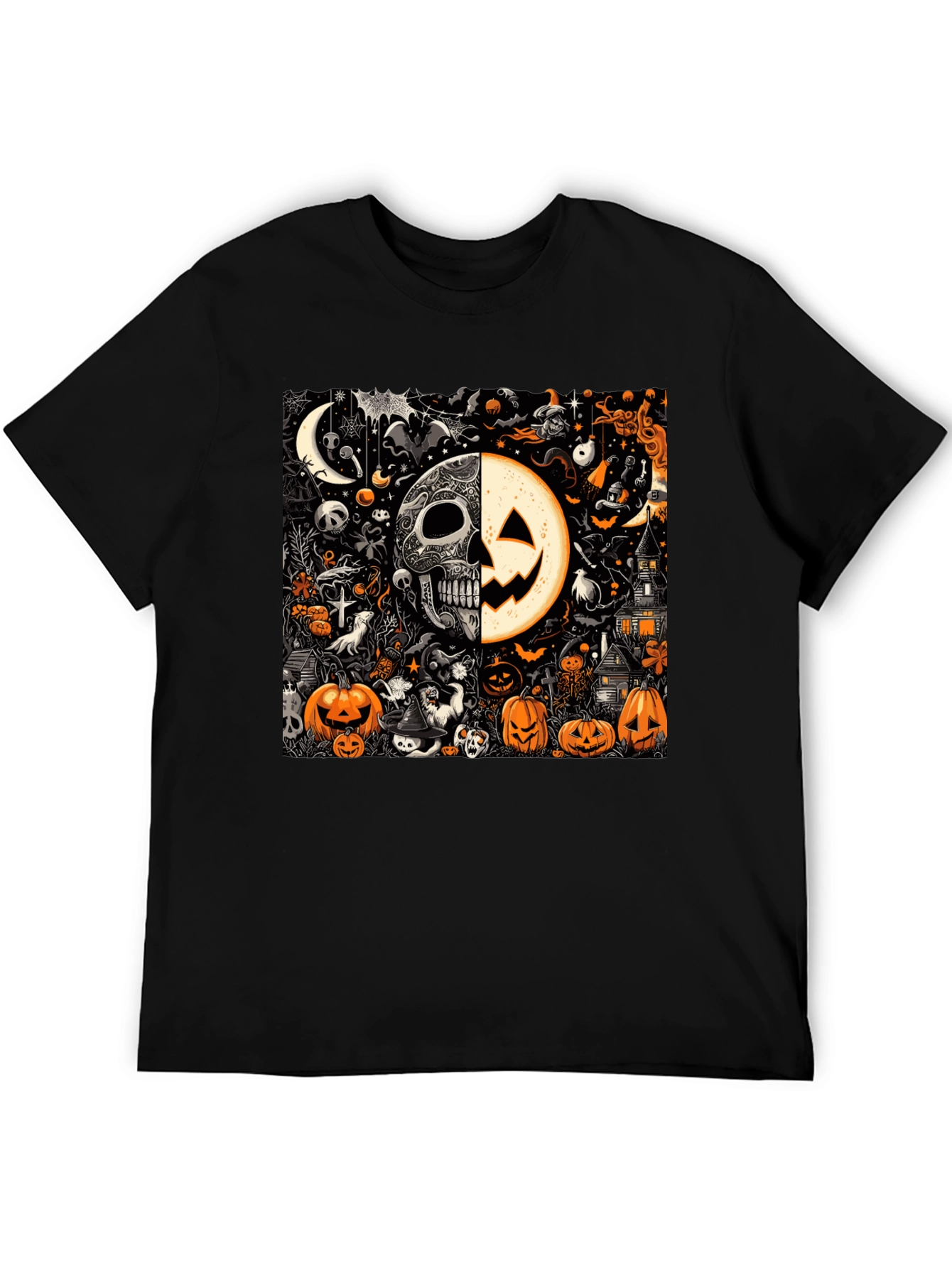 Spooky Halloween Graphic T-Shirt