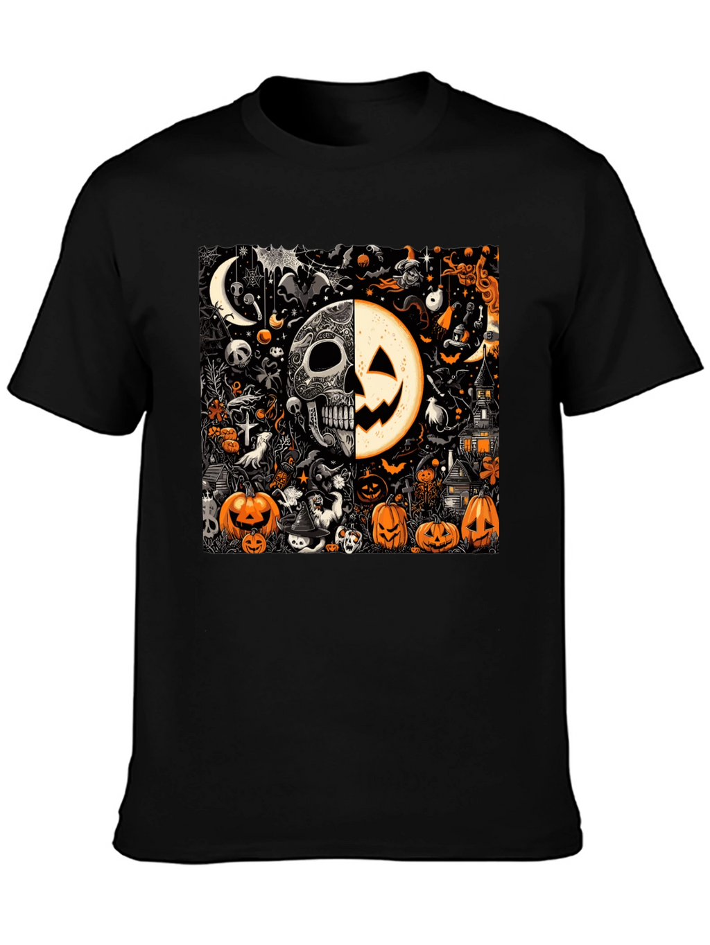 Spooky Halloween Graphic T-Shirt