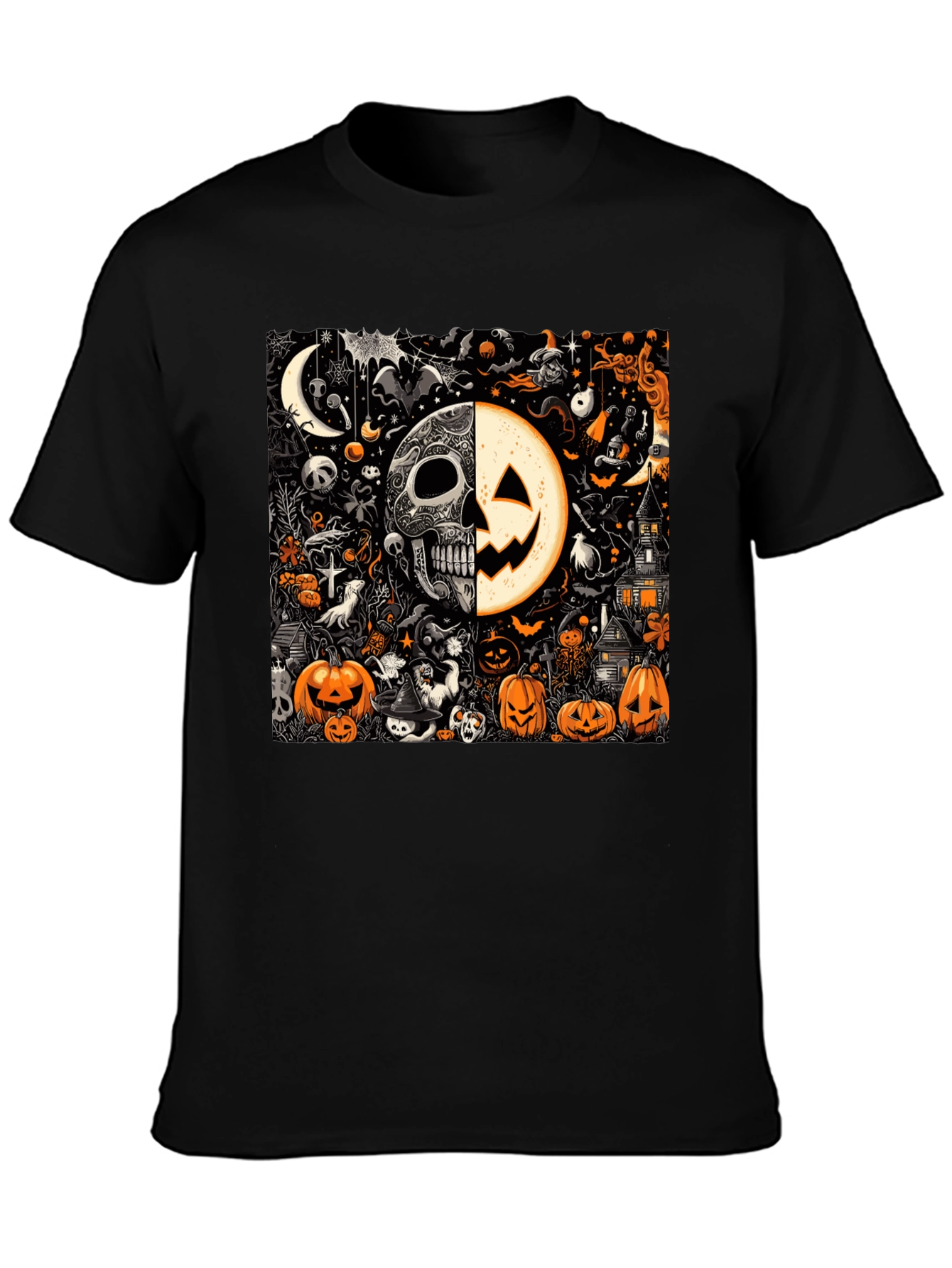 Spooky Halloween Graphic T-Shirt