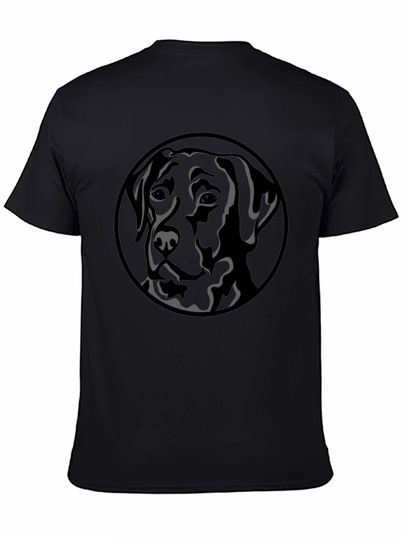 Black Dog Graphic Tee - Mens Short Sleeve Shirt