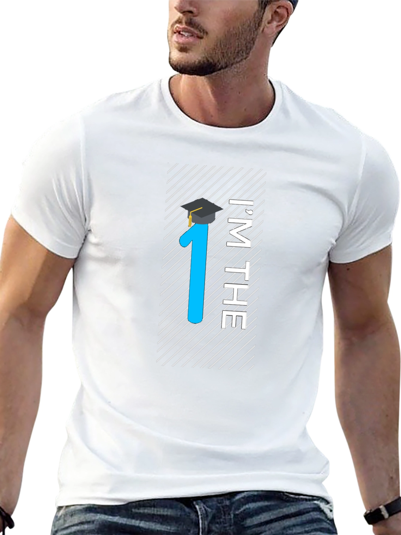 Im The 1st Graduate Black Tee