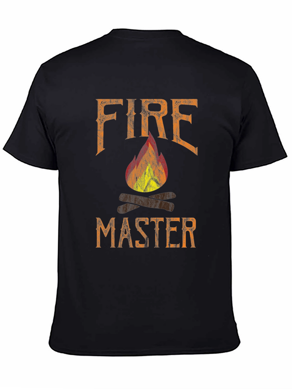Fire Master Graphic Tee - Black