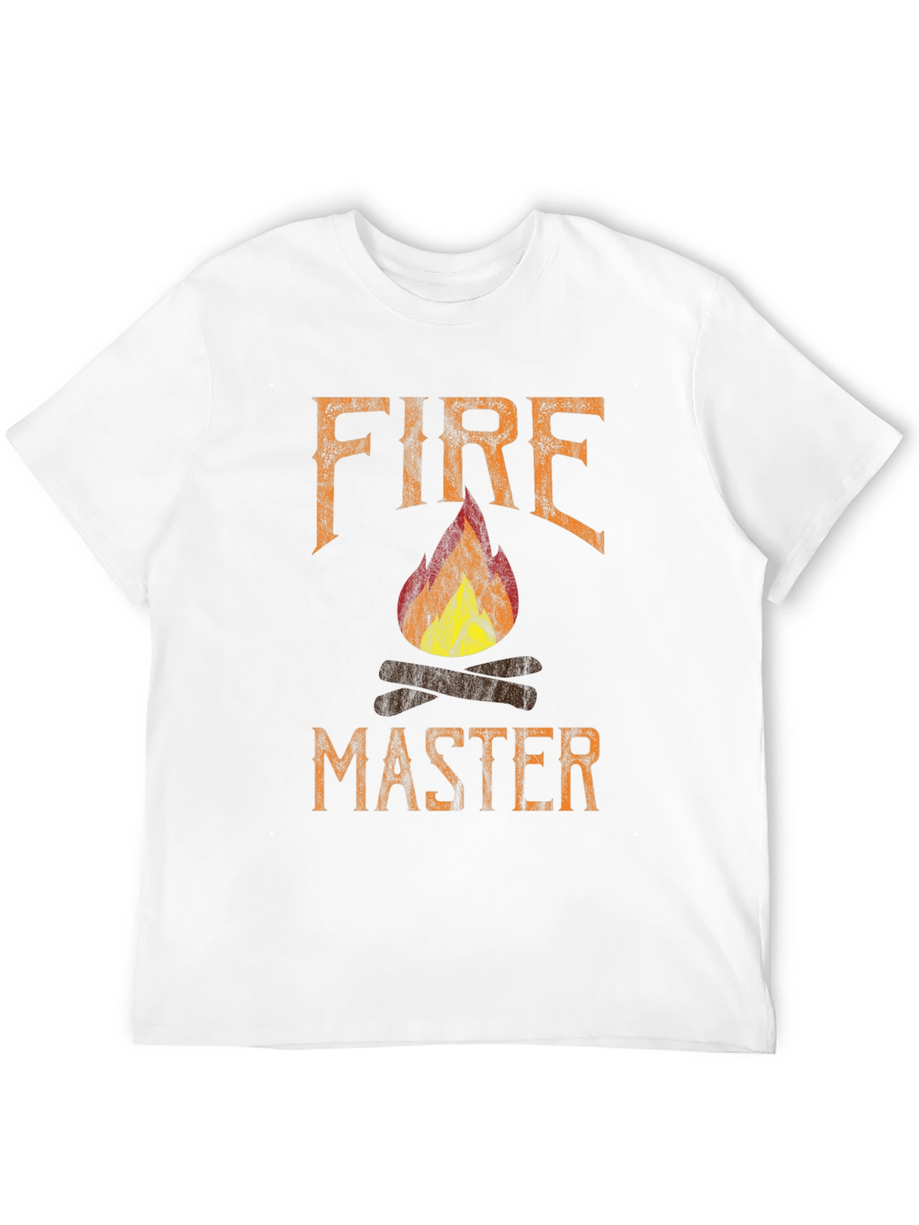 Fire Master Graphic Tee - Black