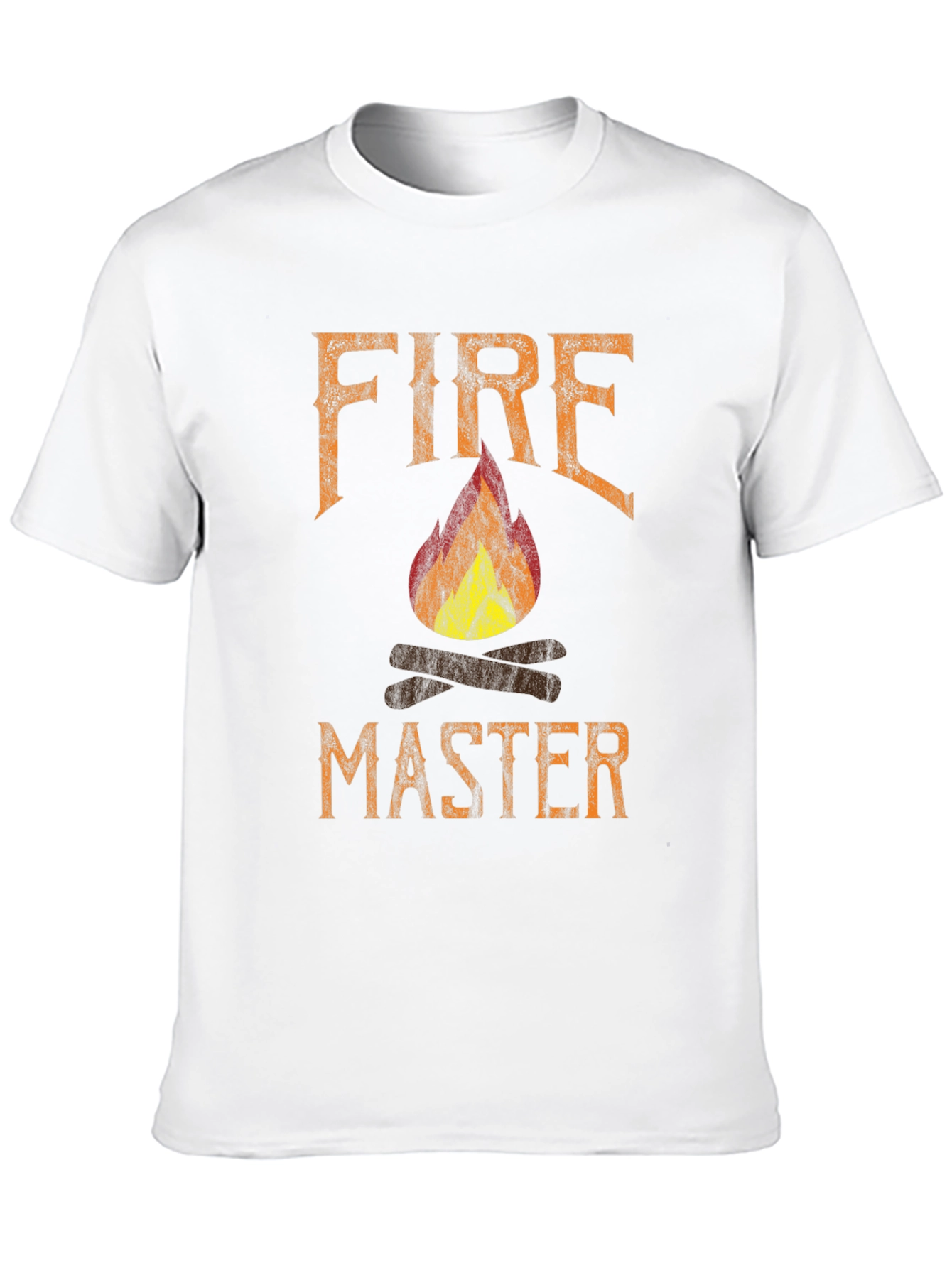 Fire Master Graphic Tee - Black