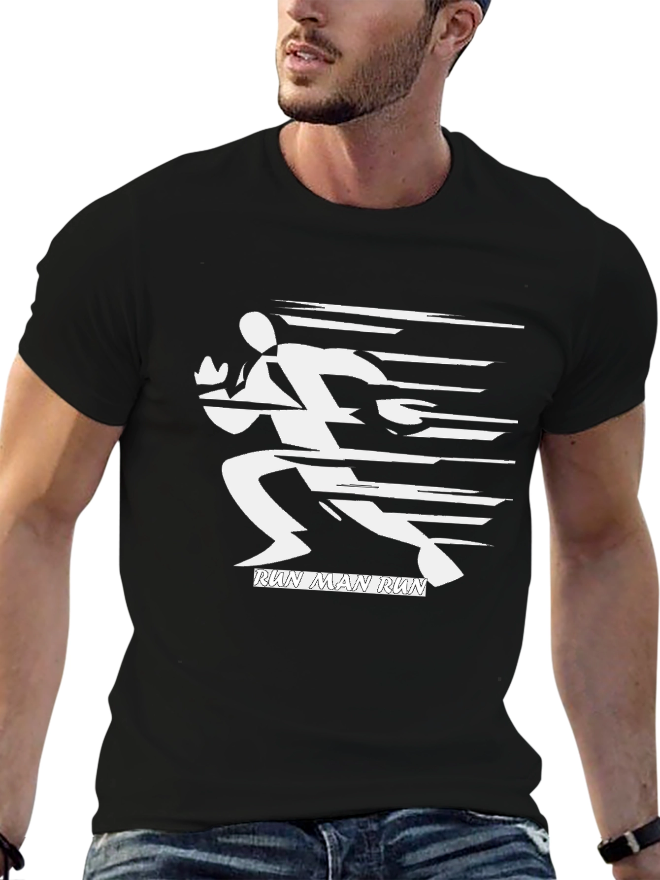 Run Man Run Graphic Tee