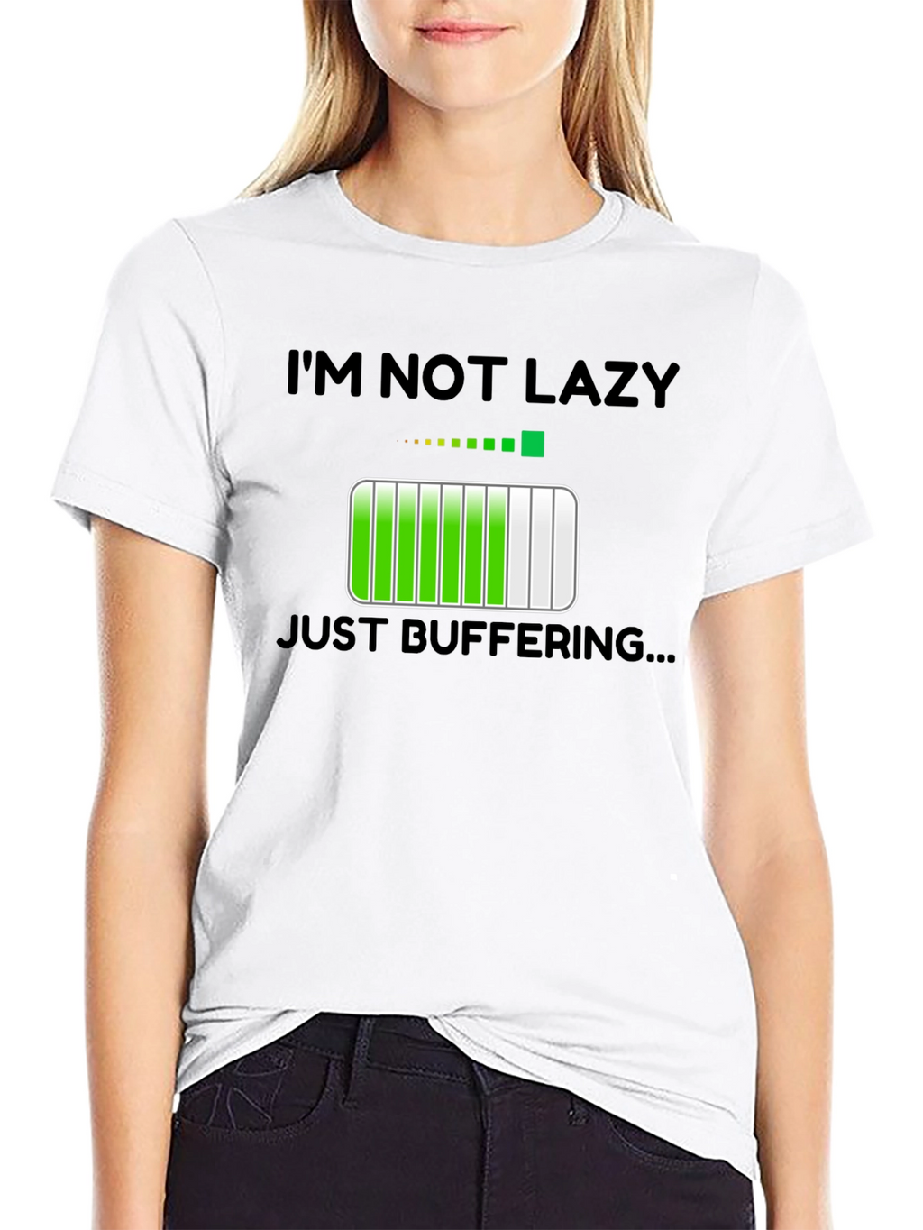 Im Not Lazy Just Buffering T-Shirt