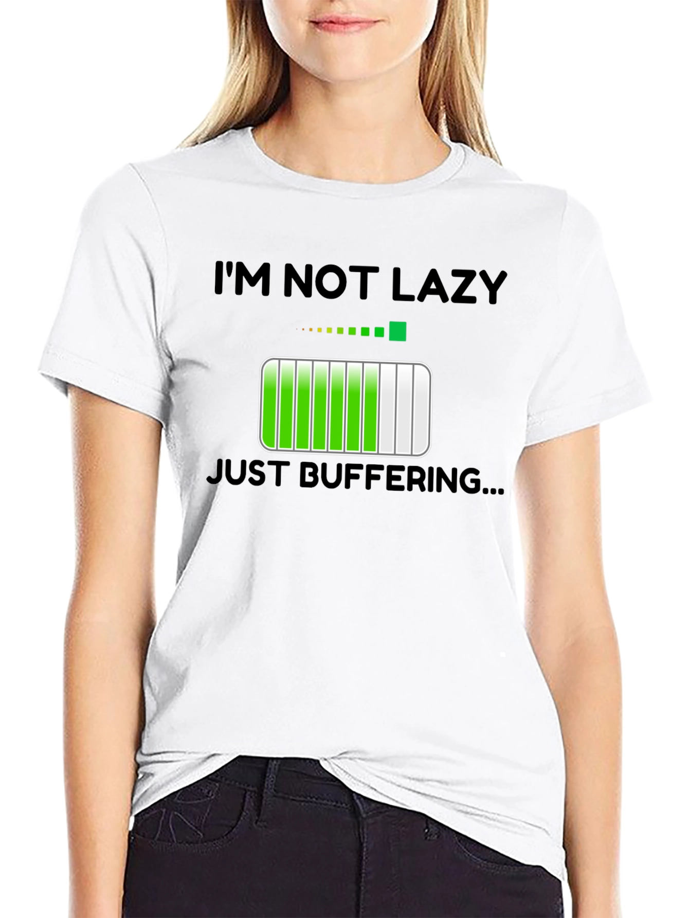 Im Not Lazy Just Buffering T-Shirt