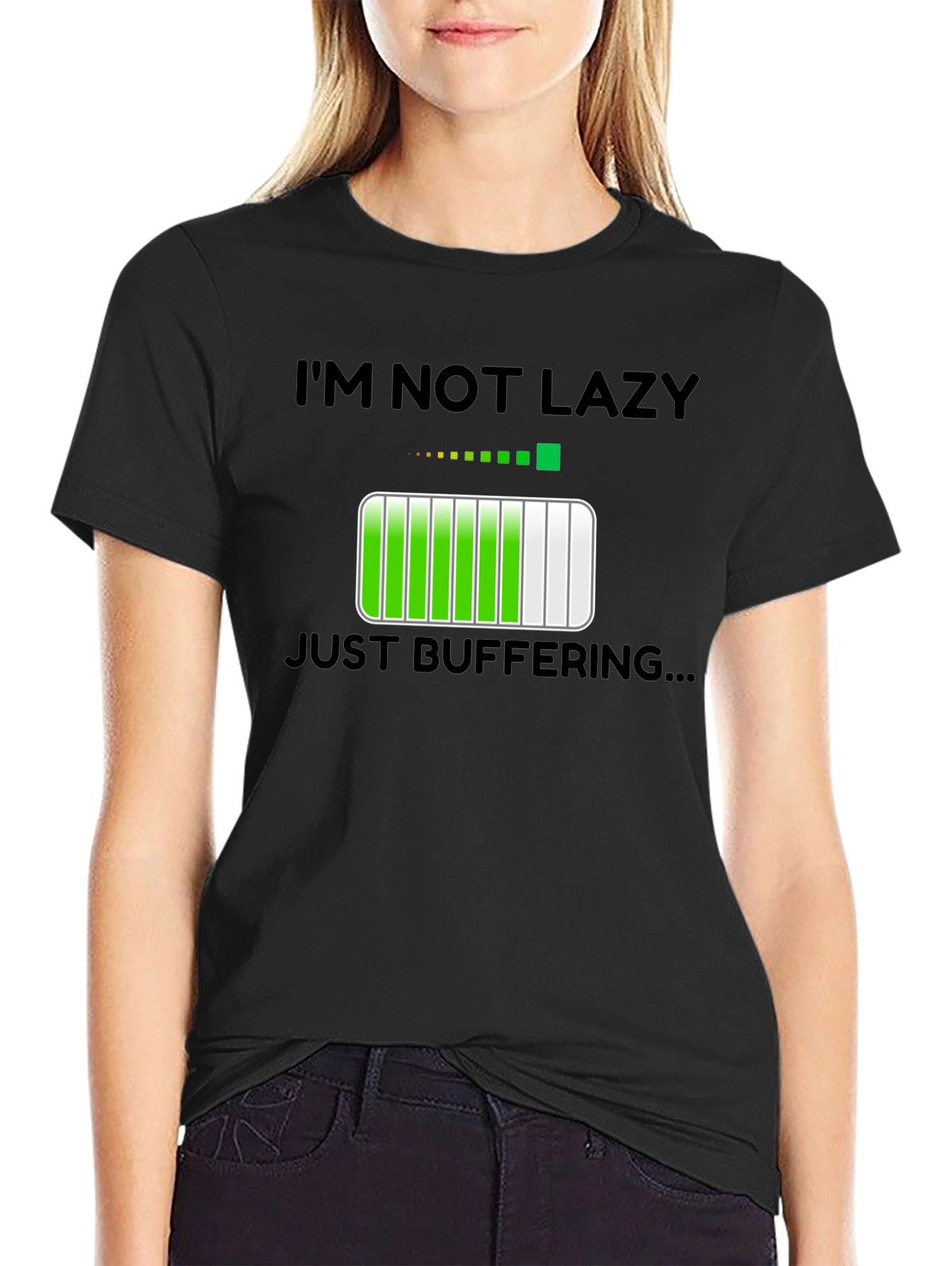 Im Not Lazy Just Buffering T-Shirt