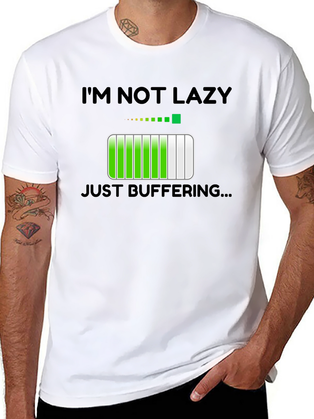 Im Not Lazy Just Buffering T-Shirt