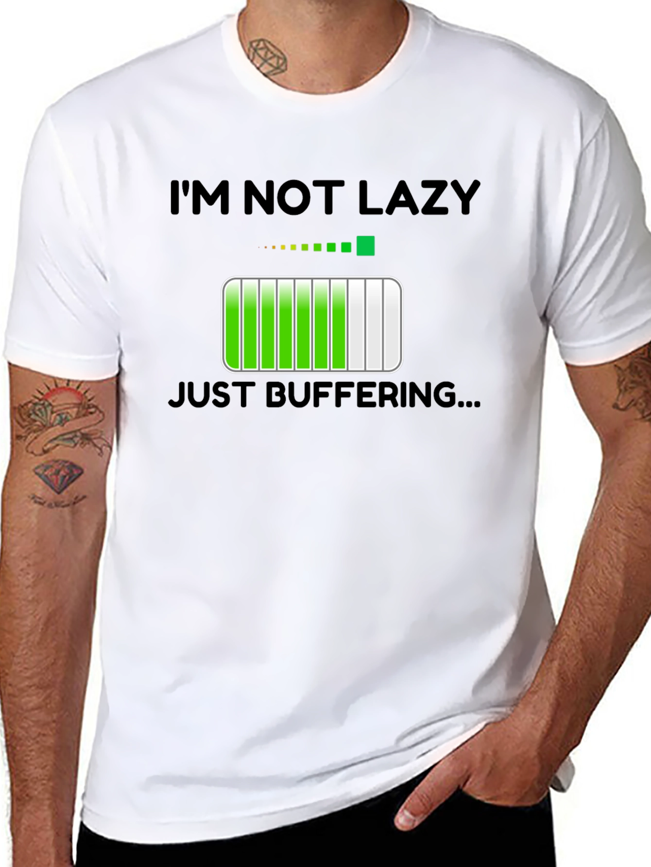 Im Not Lazy Just Buffering T-Shirt