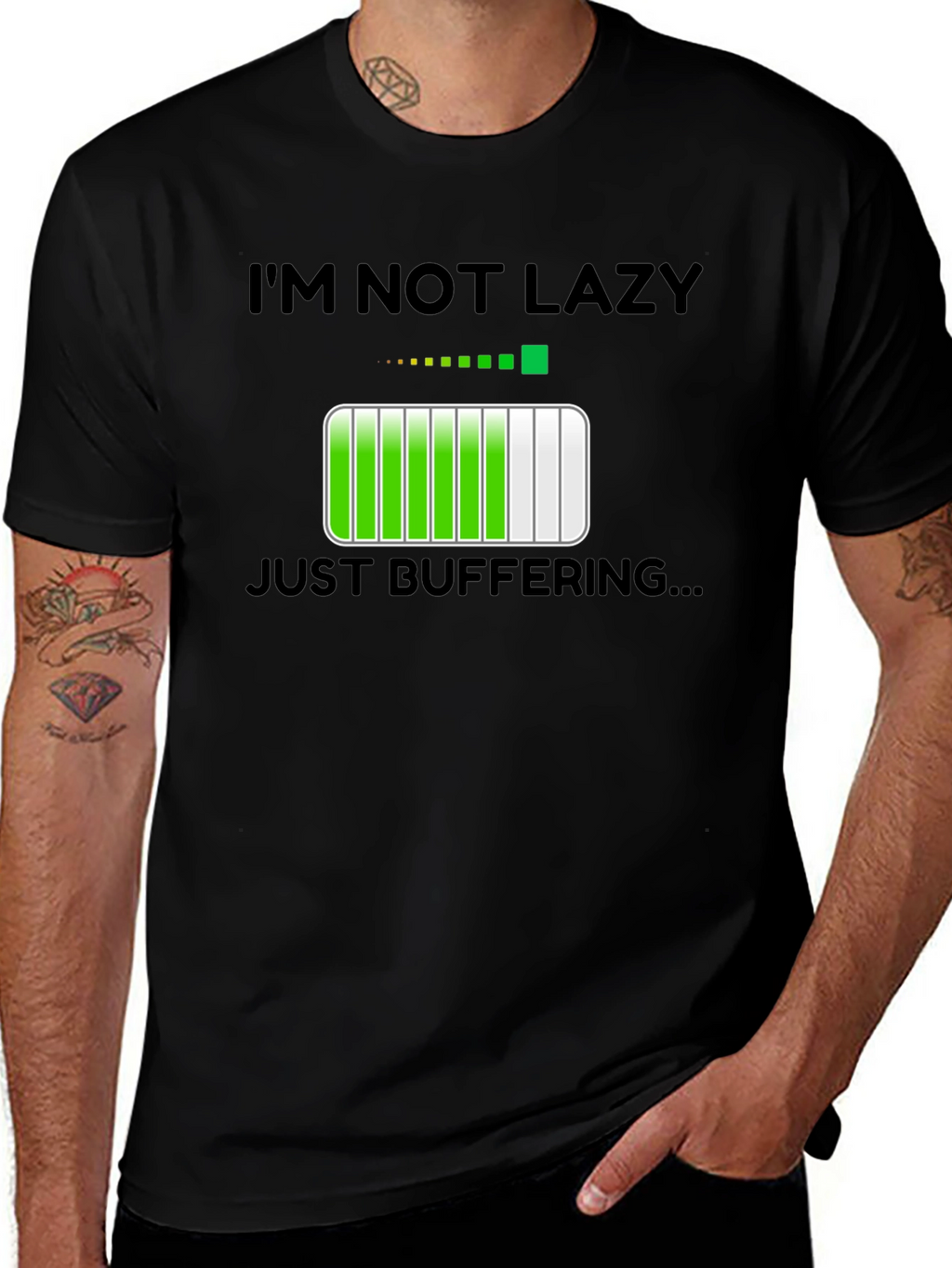 Im Not Lazy Just Buffering T-Shirt