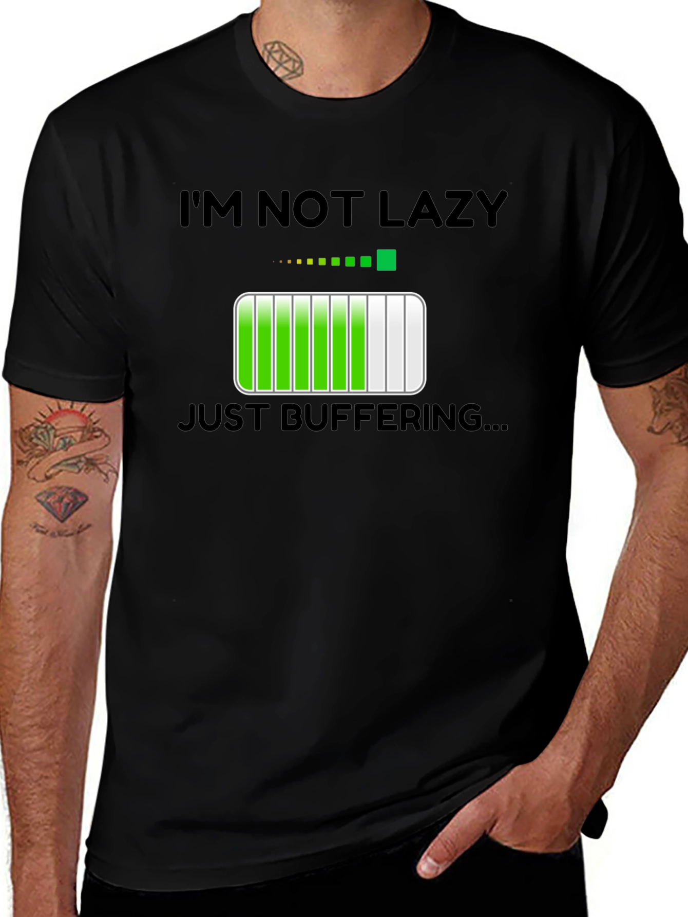Im Not Lazy Just Buffering T-Shirt