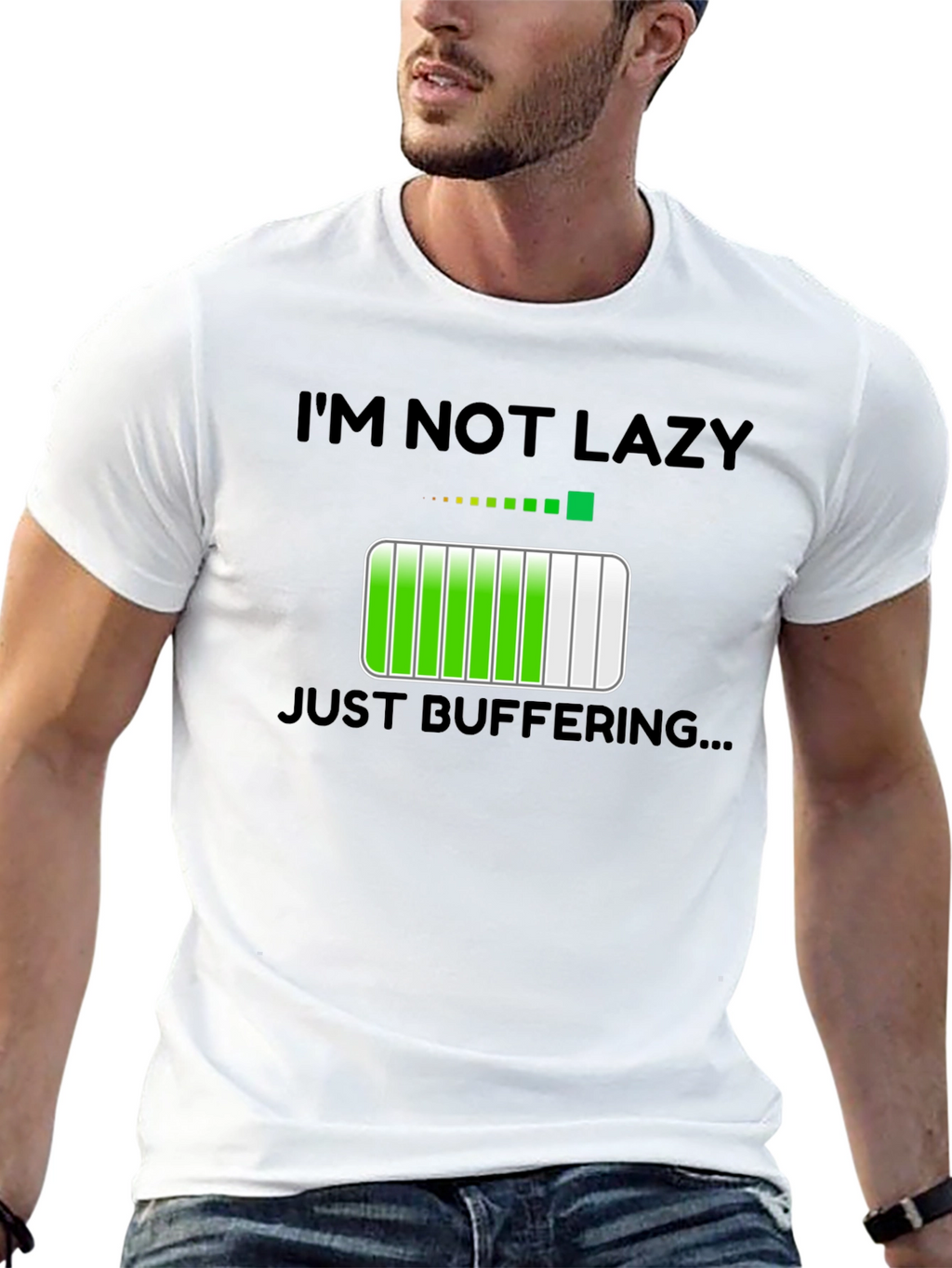 Im Not Lazy Just Buffering T-Shirt