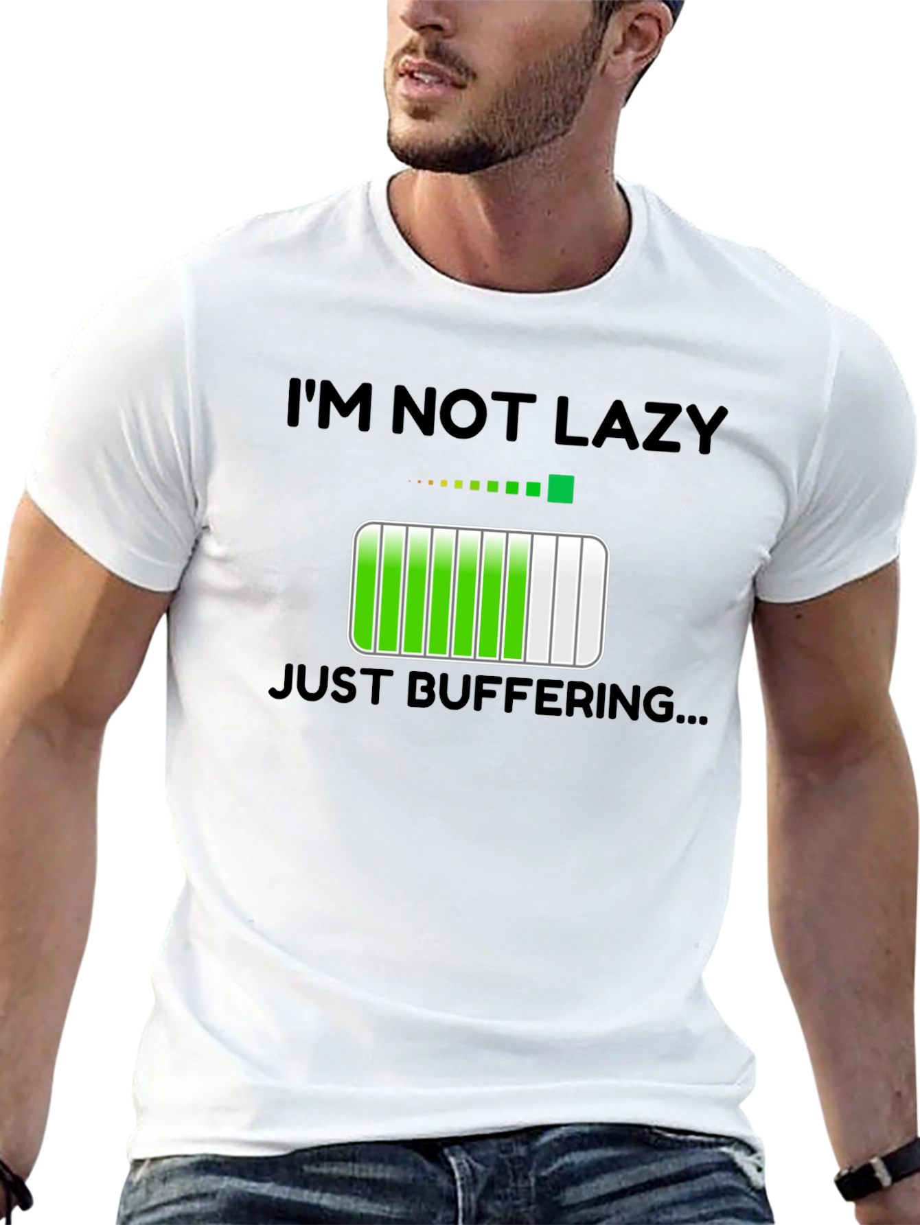 Im Not Lazy Just Buffering T-Shirt
