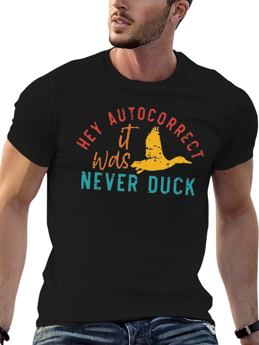 Hey Autocorrect Duck T-Shirt
