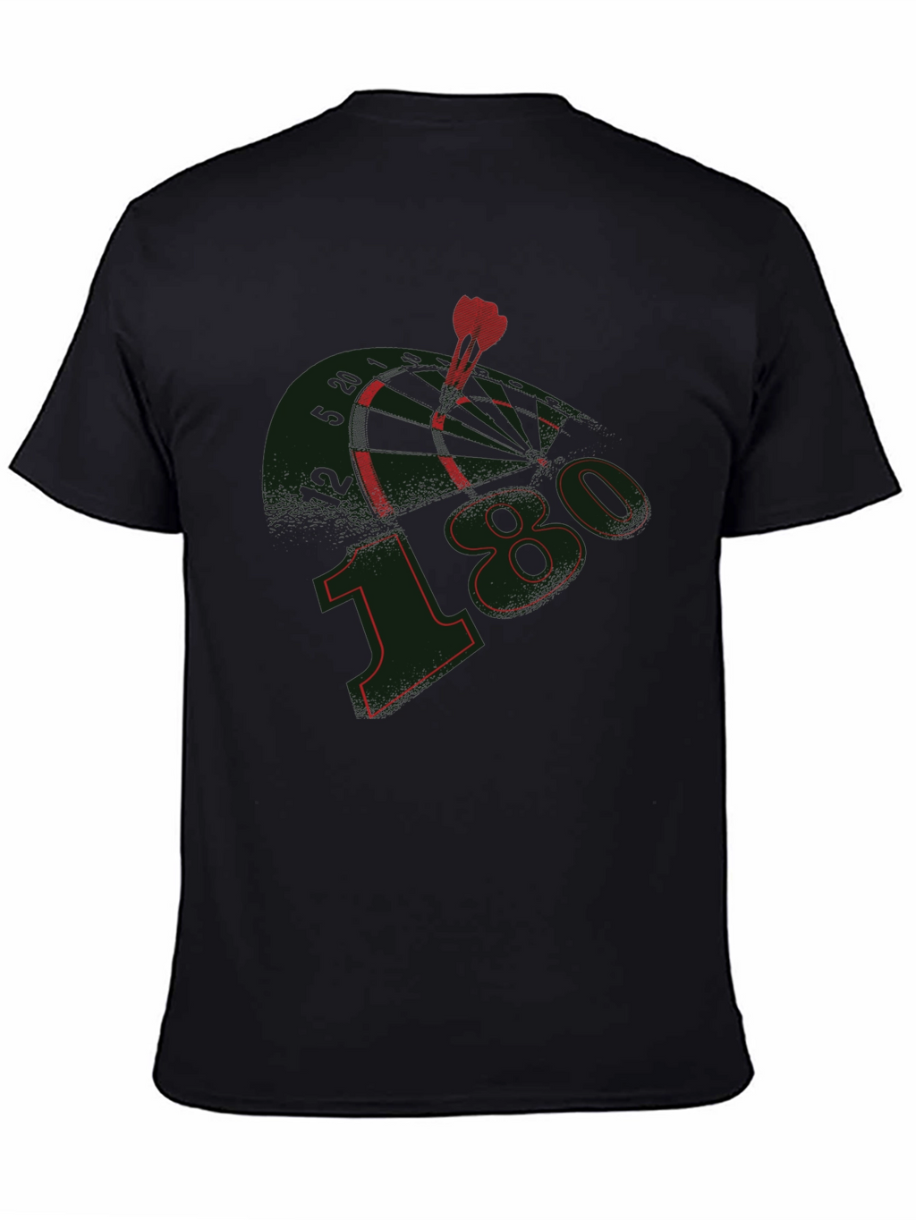 180 Darts T-Shirt - Bullseye Graphic Tee