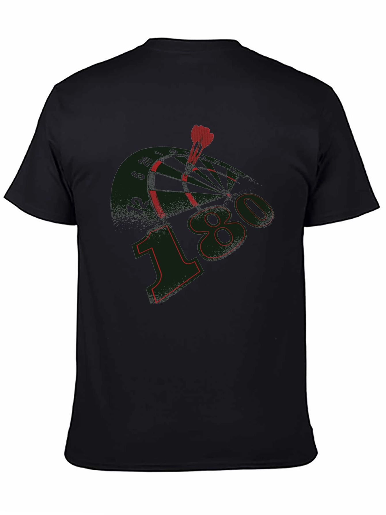 180 Darts T-Shirt - Bullseye Graphic Tee