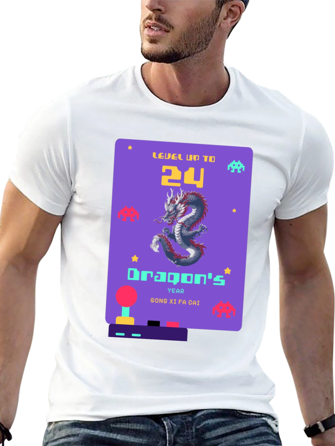 Level Up to 24 Dragon Year Tee