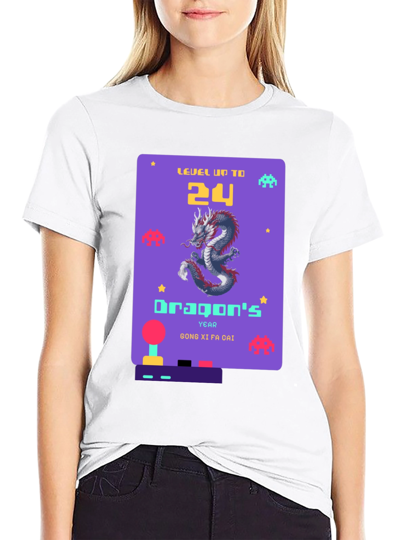 Level Up to 24 Dragon Year Tee