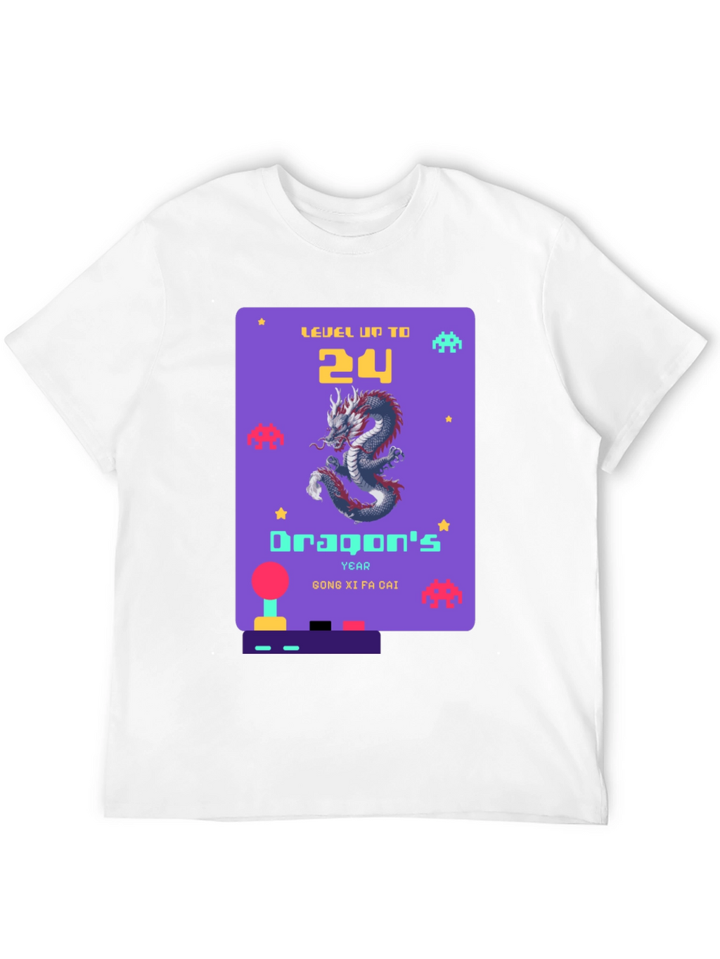 Level Up to 24 Dragon Year Tee