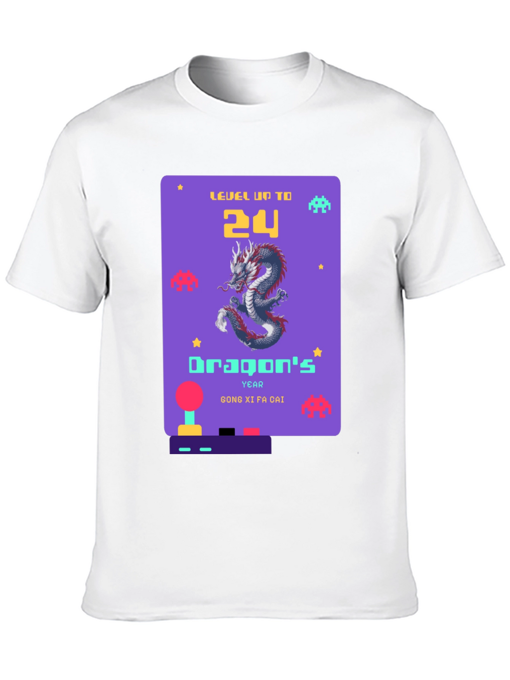 Level Up to 24 Dragon Year Tee