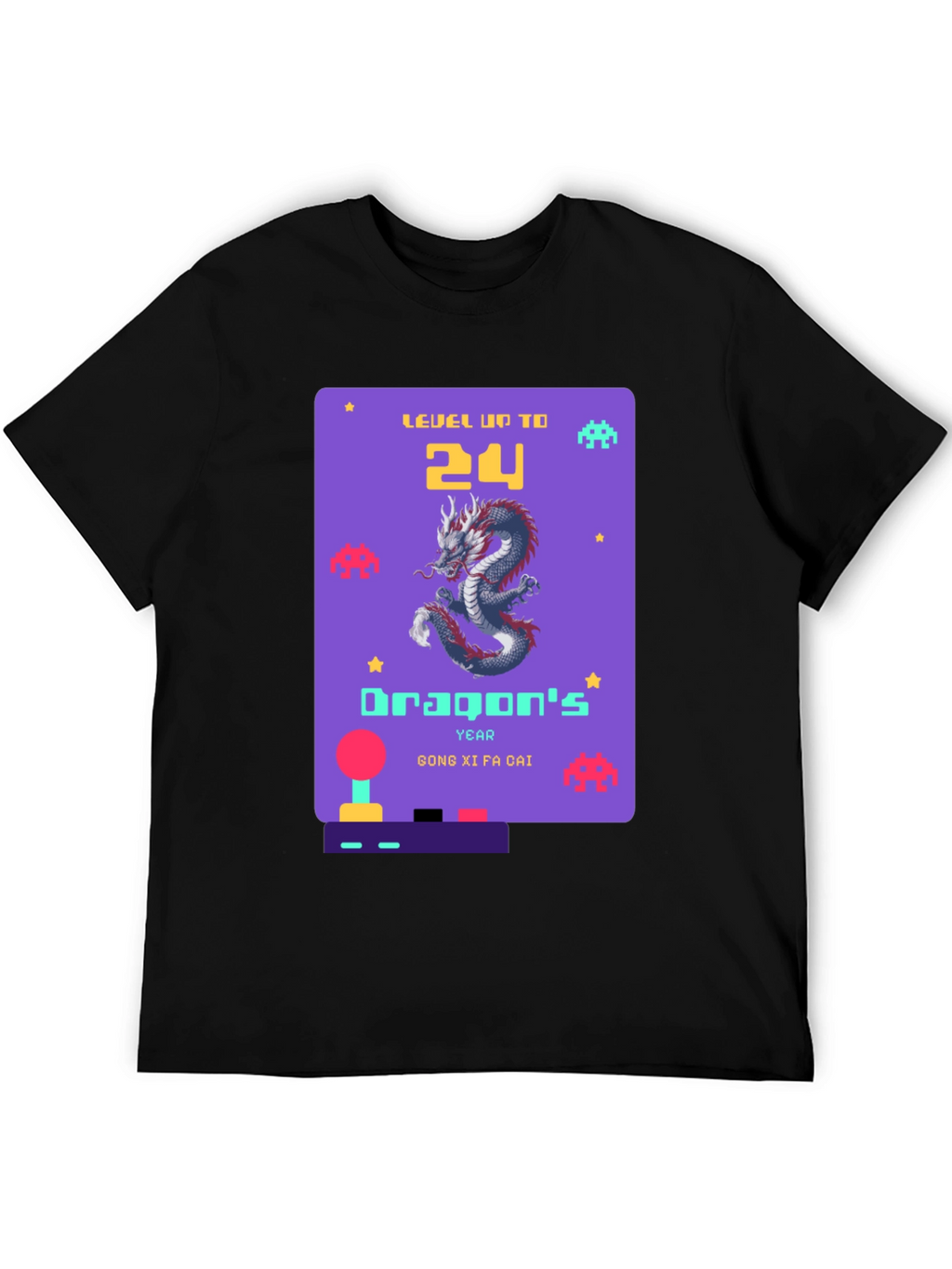 Level Up to 24 Dragon Year Tee