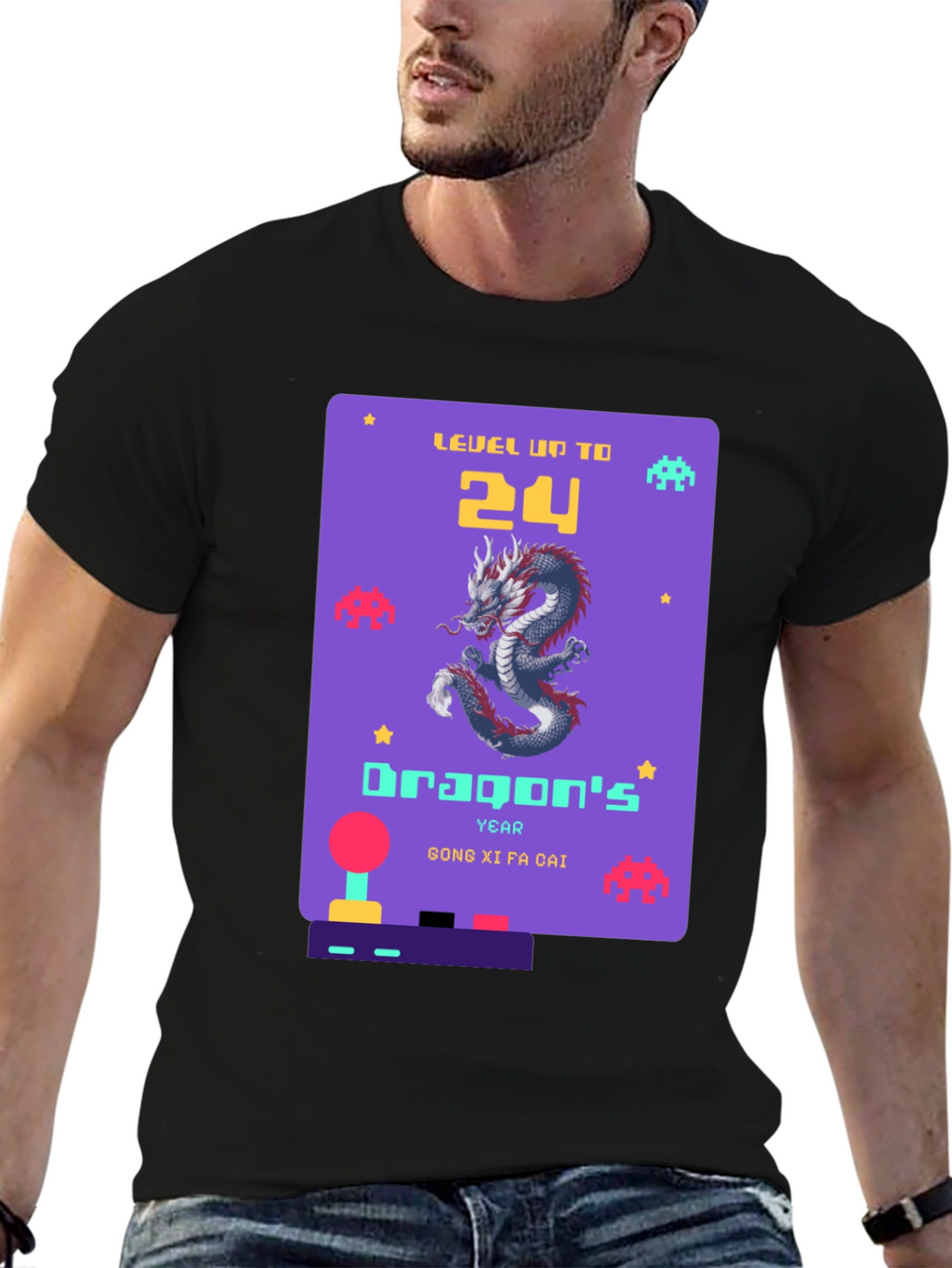 Level Up to 24 Dragon Year Tee