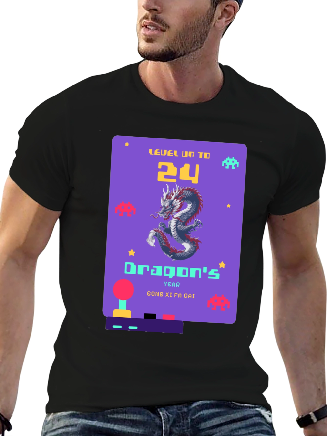 Level Up to 24 Dragon Year Tee