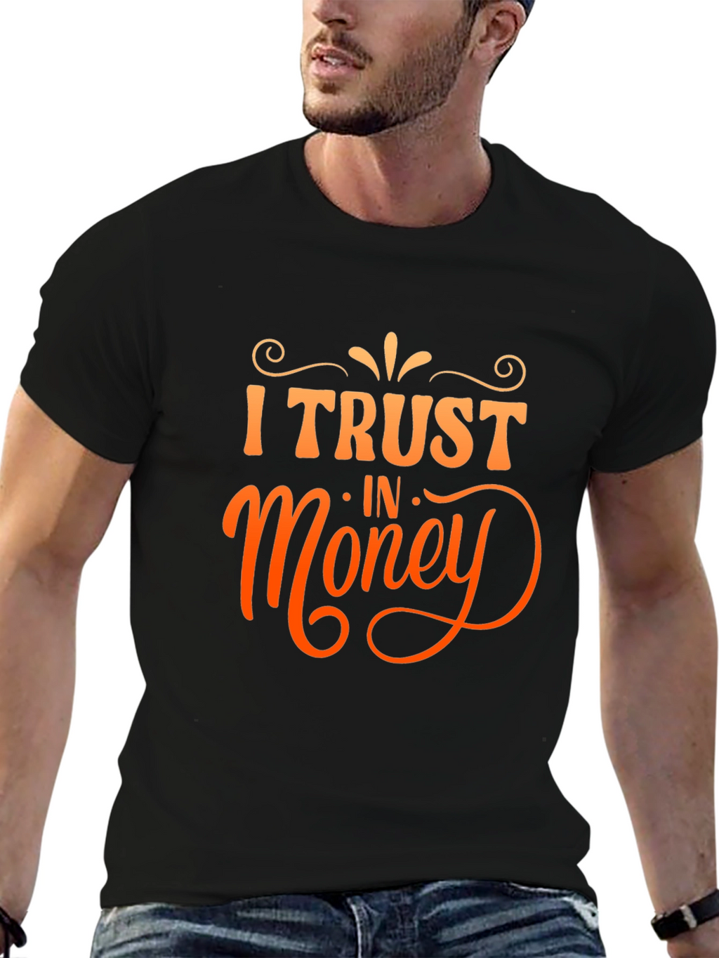 I Trust in Money Graphic Tee