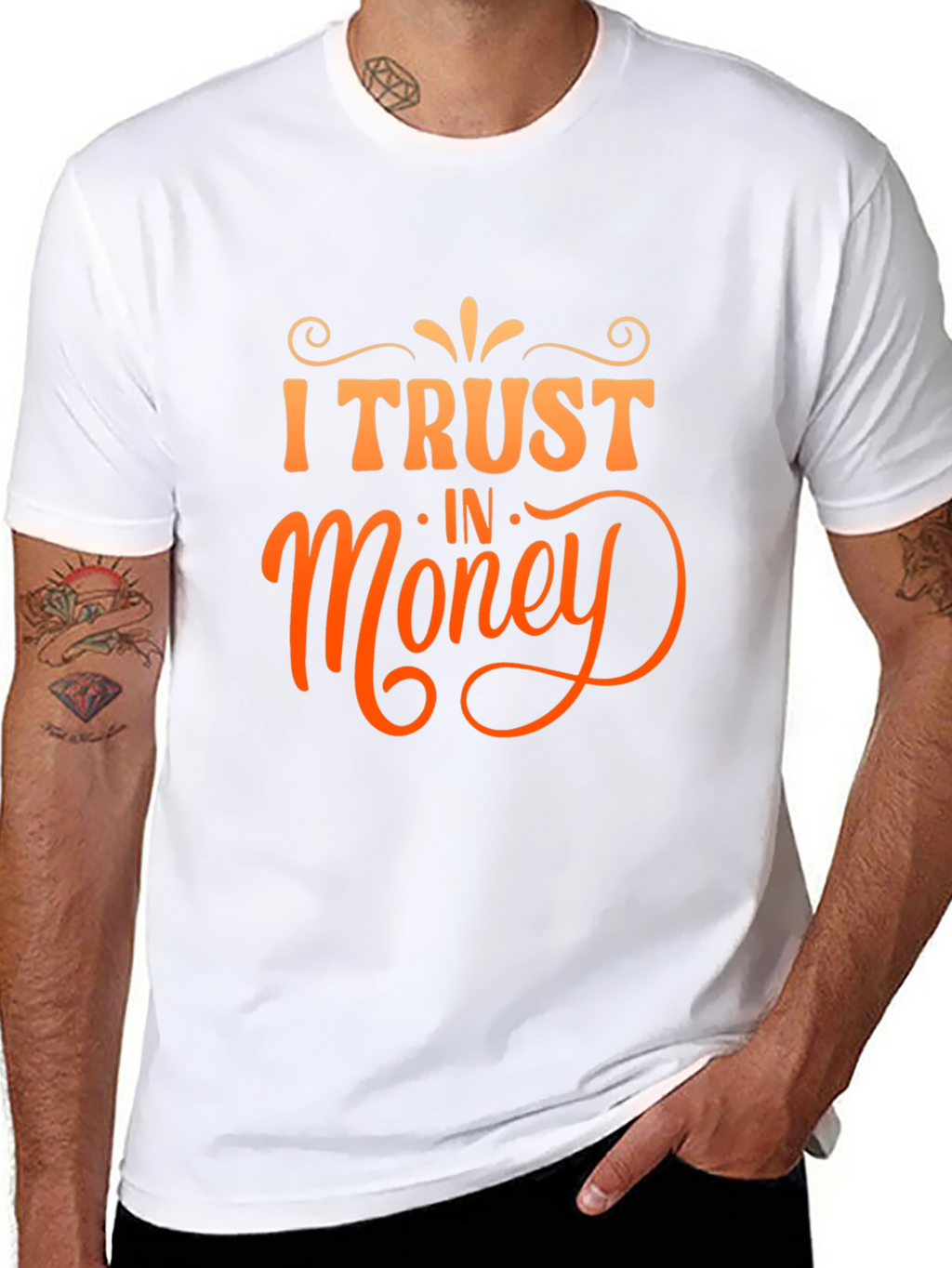 I Trust in Money Graphic Tee