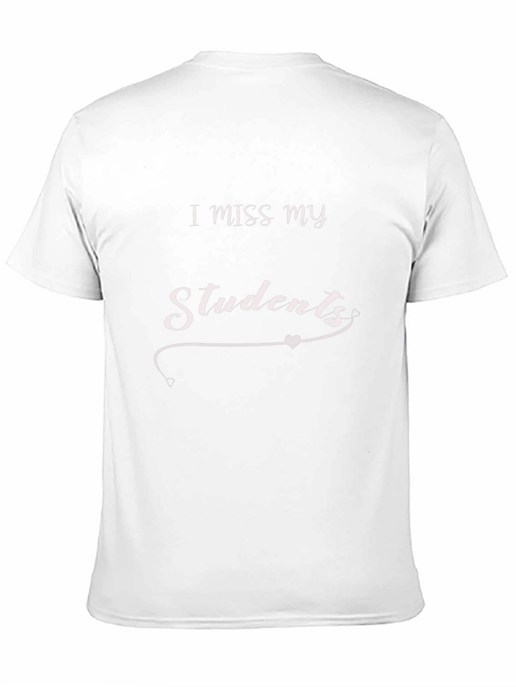 I Miss My Students Graphic Tee - Black