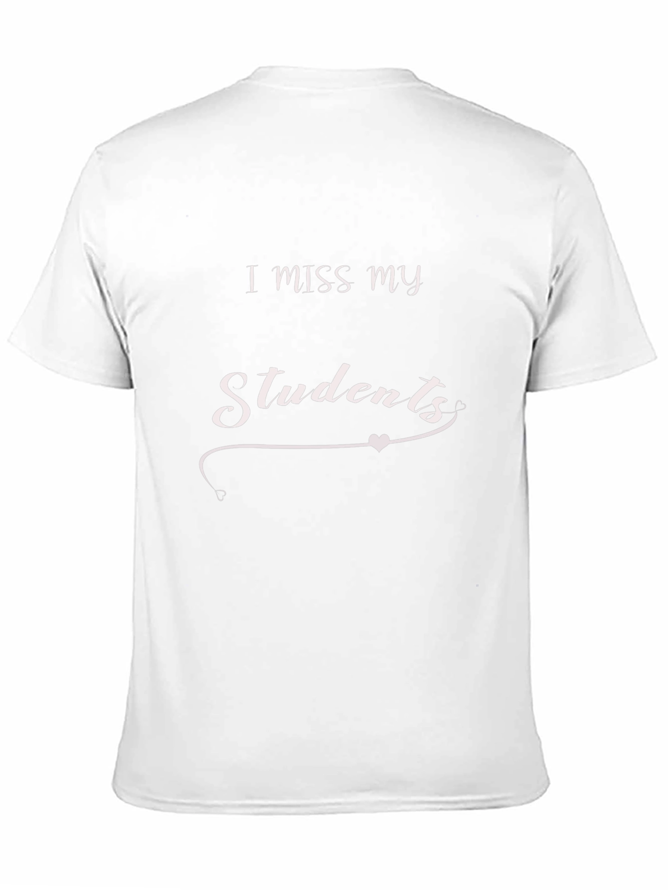 I Miss My Students Graphic Tee - Black