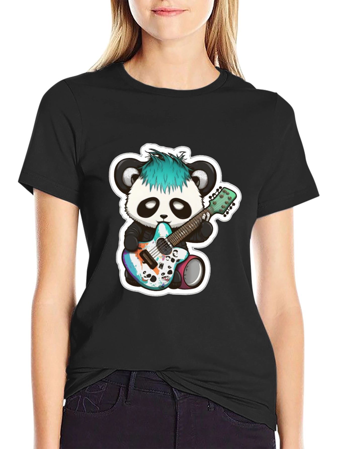 Panda Rocker Graphic Tee