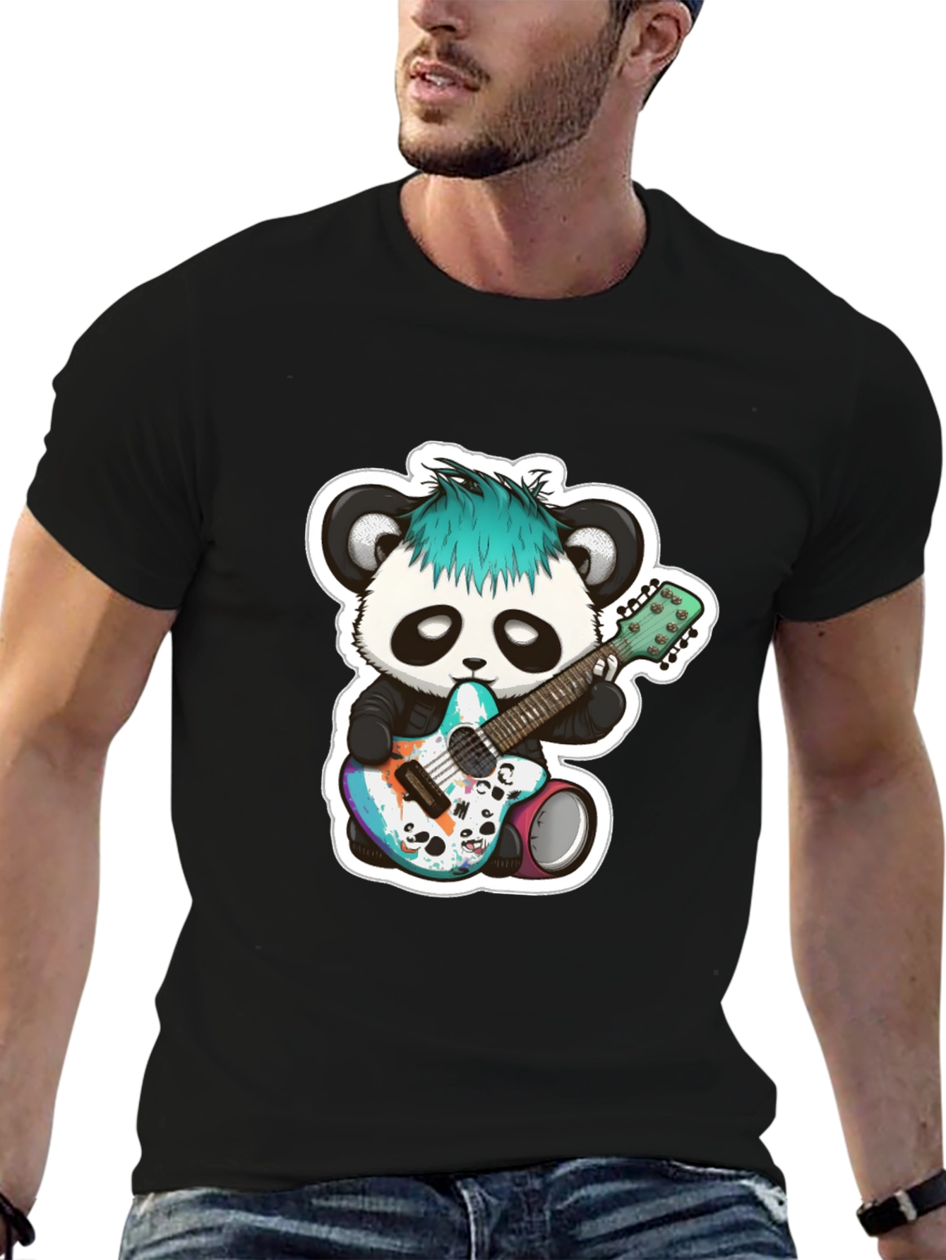 Panda Rocker Graphic Tee