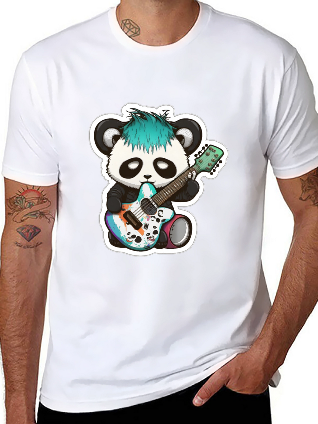 Panda Rocker Graphic Tee