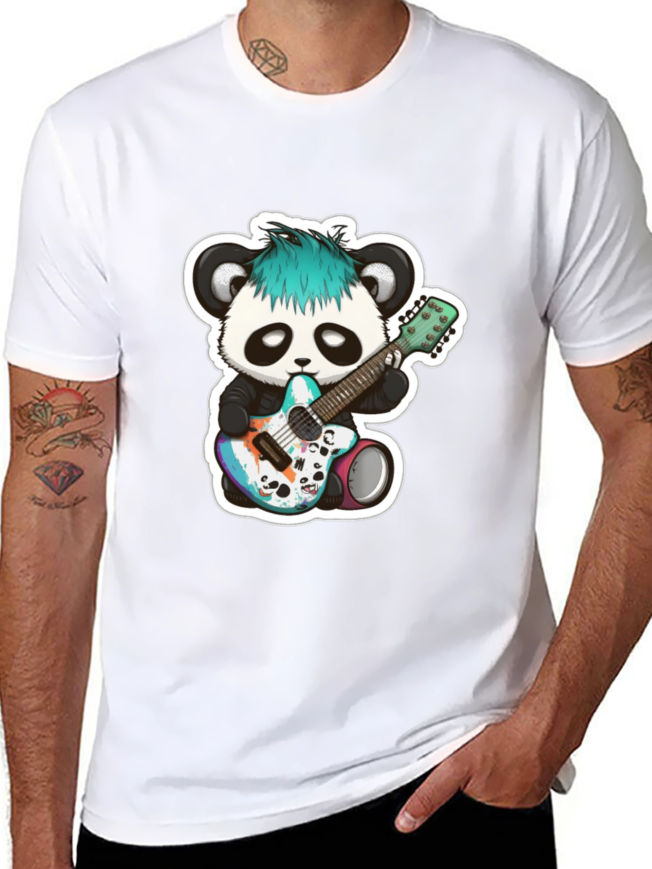 Panda Rocker Graphic Tee