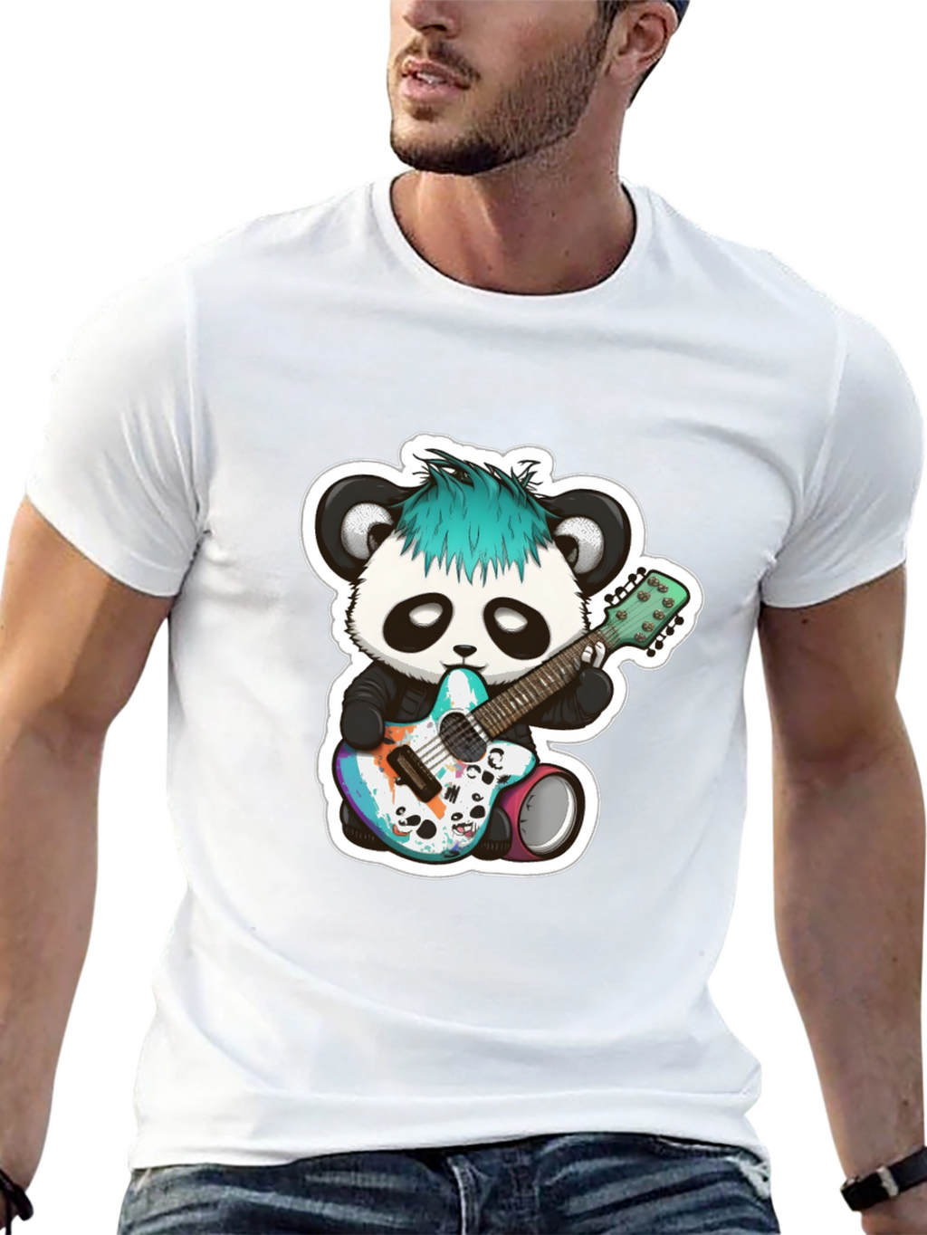 Panda Rocker Graphic Tee