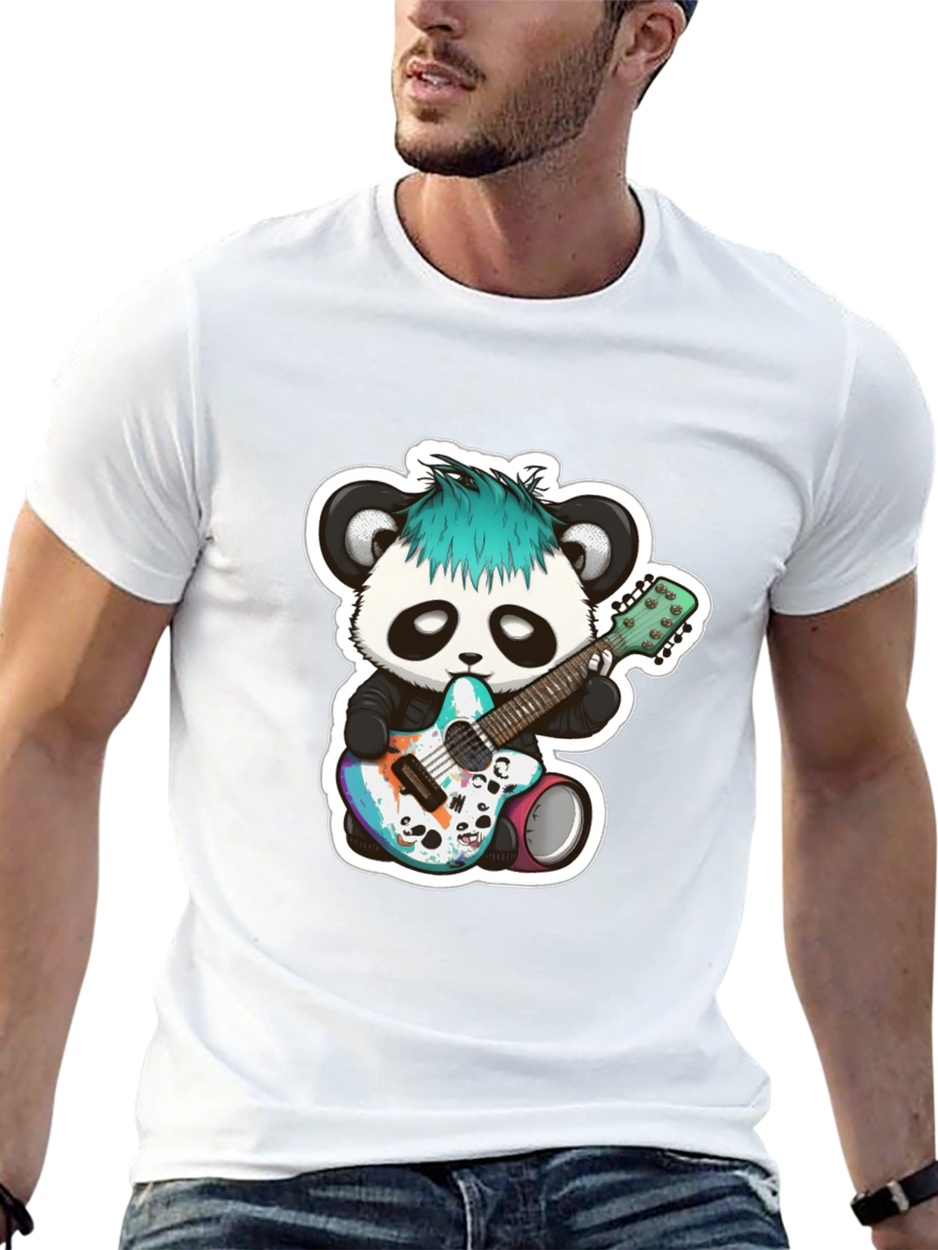 Panda Rocker Graphic Tee