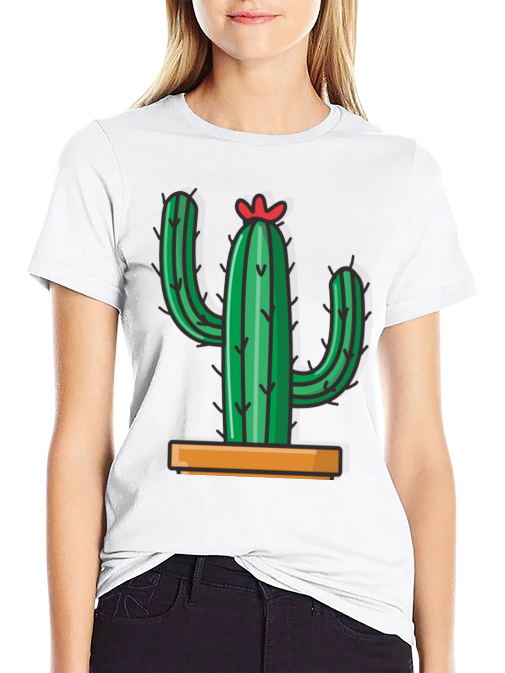 Cactus T-Shirt - Trendy Graphic Tee
