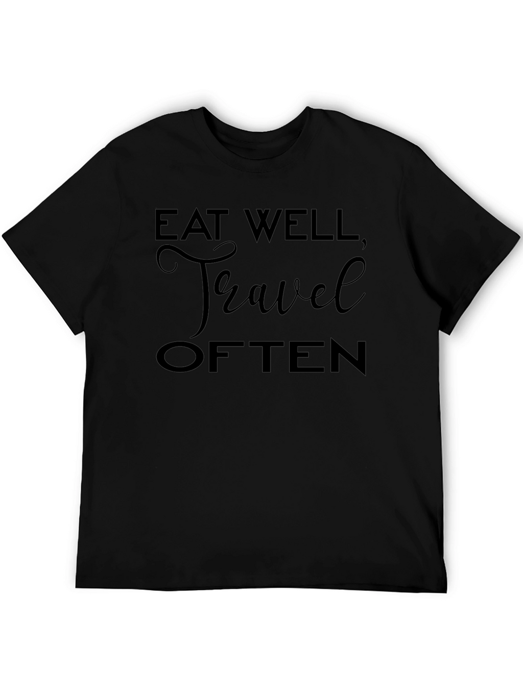 Eat Well Travel Often Graphic Tee