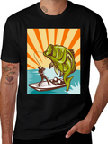 Fishing T-Shirt - Bass Design