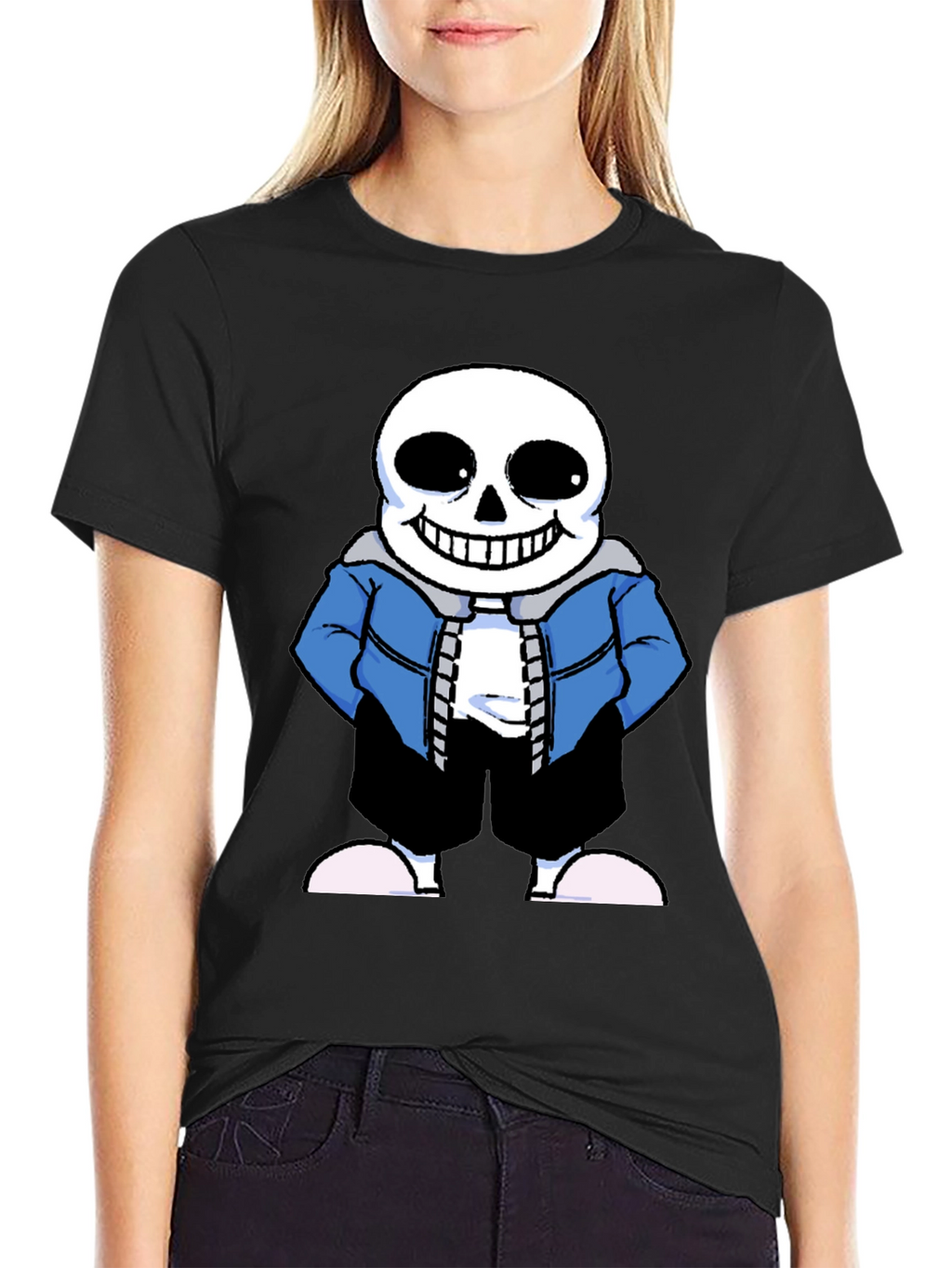 Sans Undertale Black T-Shirt