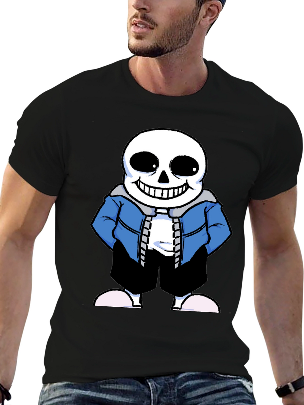 Sans Undertale Black T-Shirt