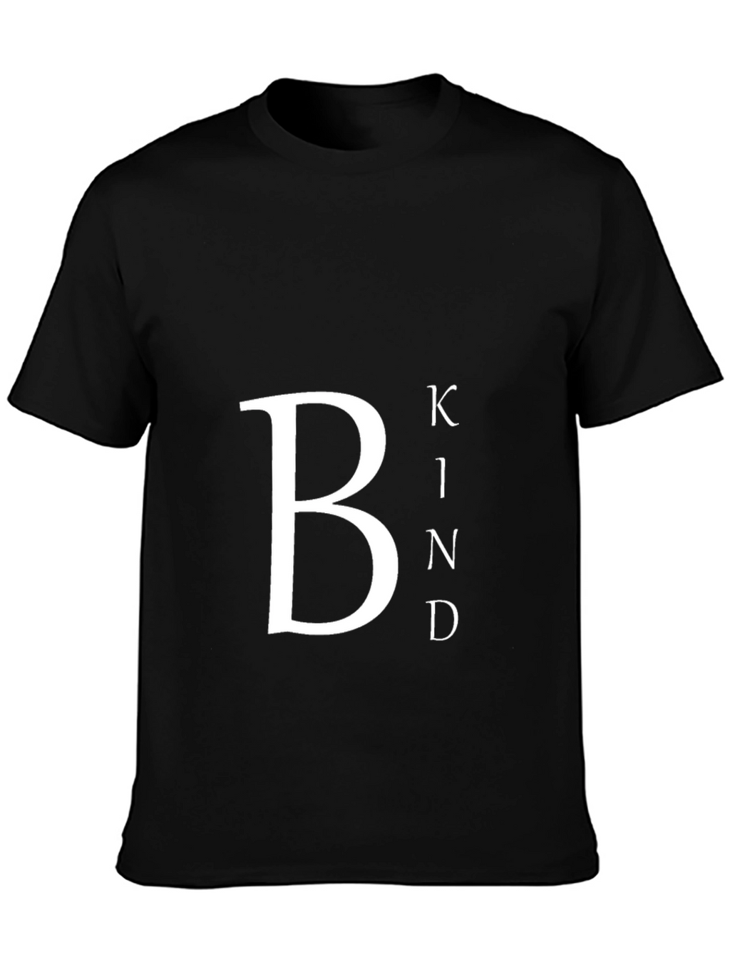 Be Kind Graphic Tee - Casual Black T-Shirt