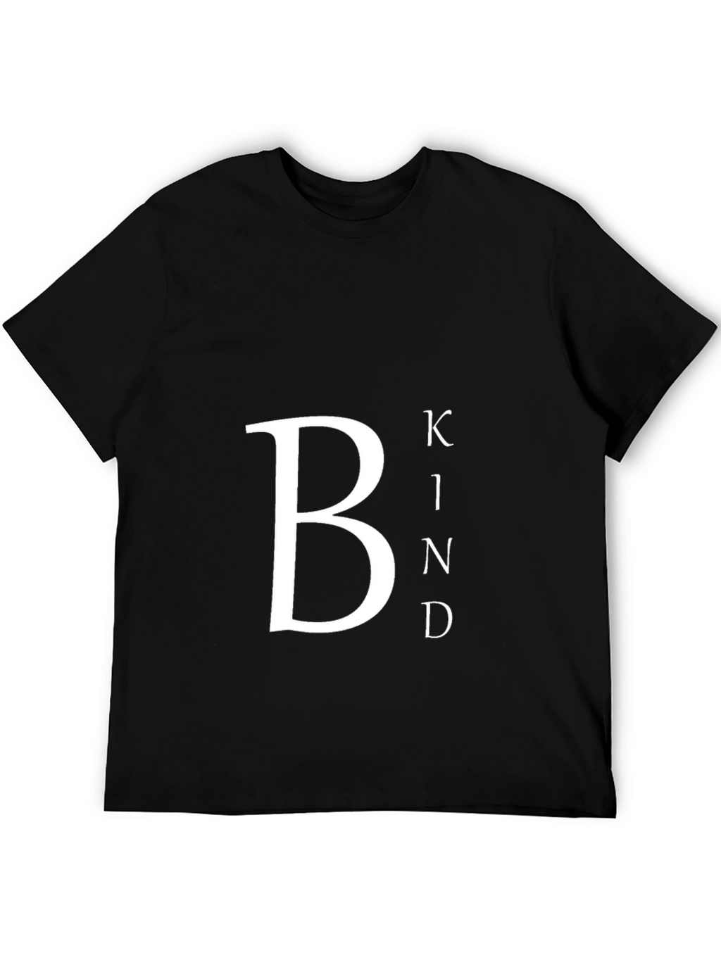 Be Kind Graphic Tee - Casual Black T-Shirt