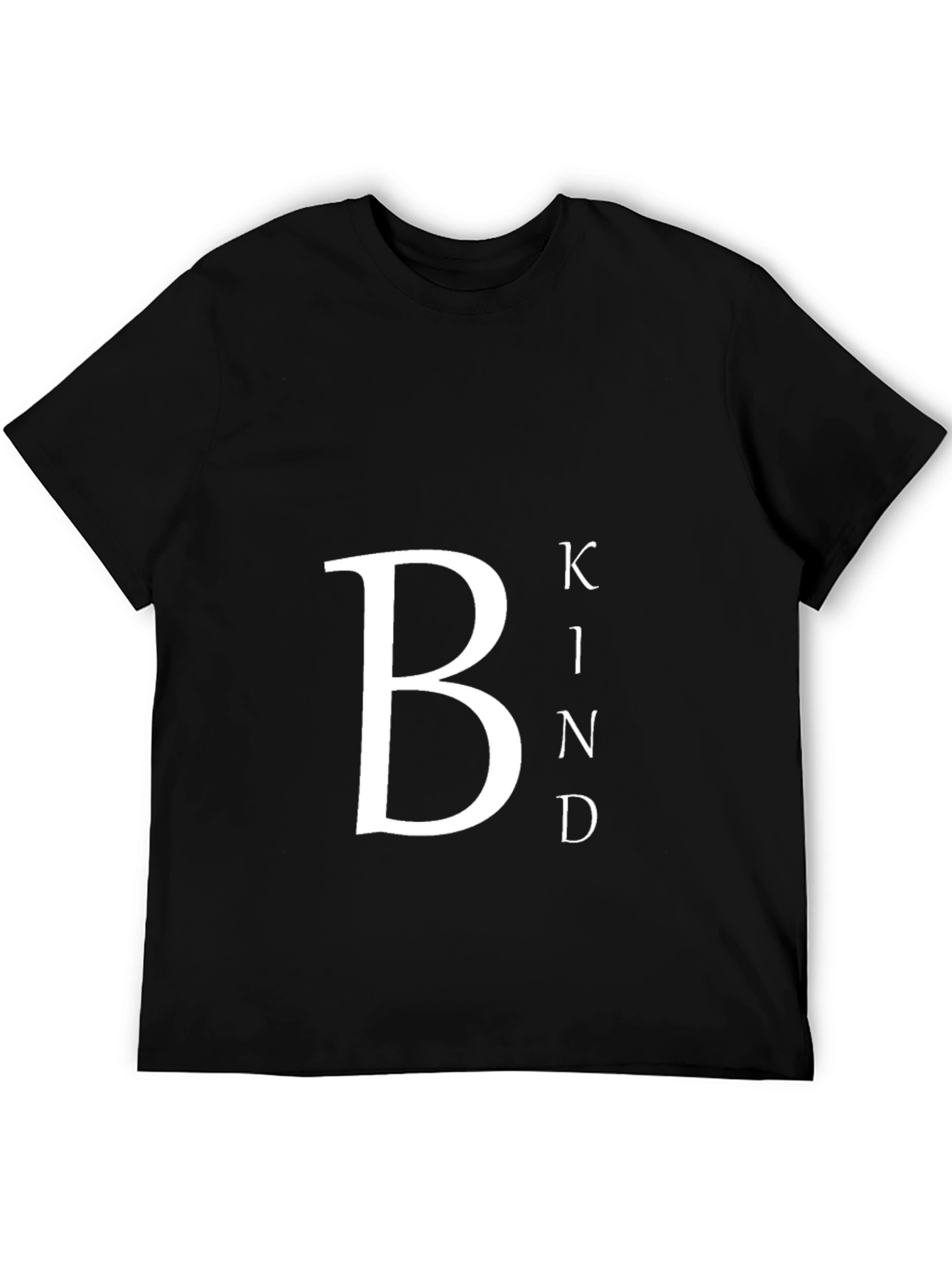 Be Kind Graphic Tee - Casual Black T-Shirt