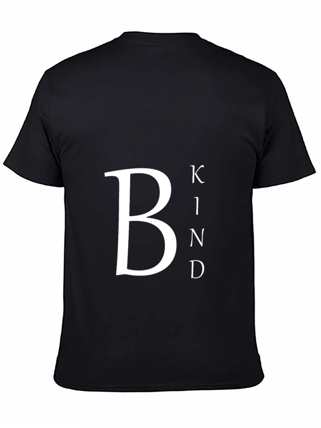 Be Kind Graphic Tee - Casual Black T-Shirt