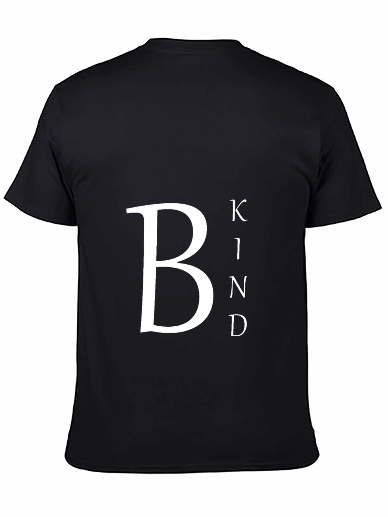 Be Kind Graphic Tee - Casual Black T-Shirt