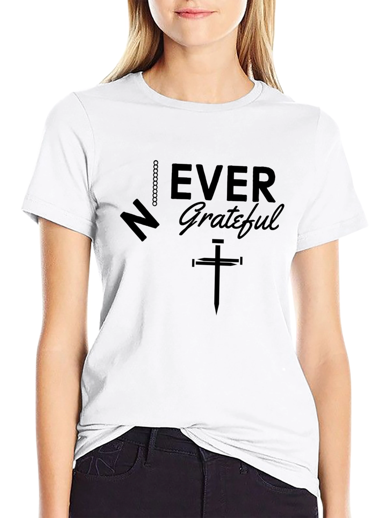 Never Ever Grateful Graphic Tee