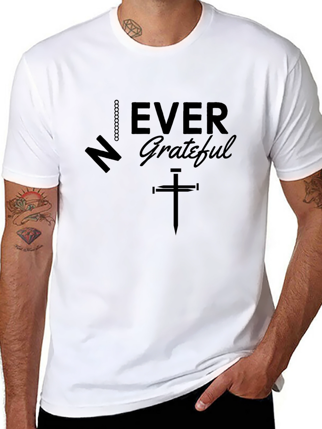 Never Ever Grateful Graphic Tee